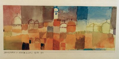 View of Kairouan by Paul Klee