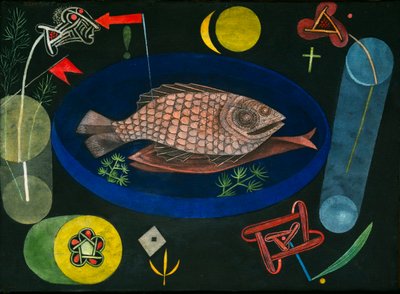 Around the Fish by Paul Klee