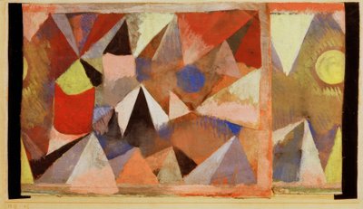 Mountain Landscape by Paul Klee