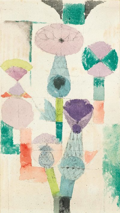 Observation of the Thistle Blossom by Paul Klee