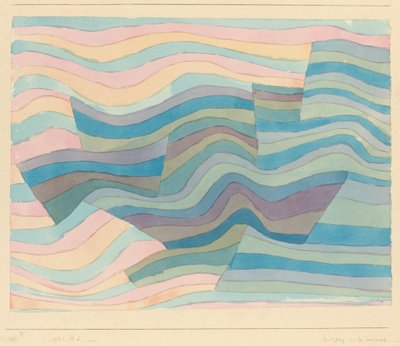 Movement on the Cliff Coast by Paul Klee
