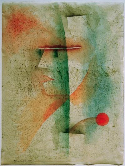 Portrait of a Costumed Person by Paul Klee