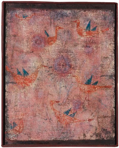 Blue-winged Birds by Paul Klee