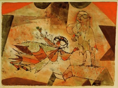 Message of the Air Spirit by Paul Klee