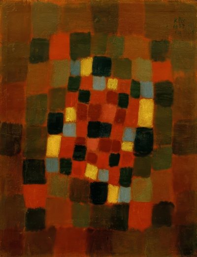 Colorful Flowerbed by Paul Klee