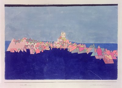 Castle on the Reef by Paul Klee