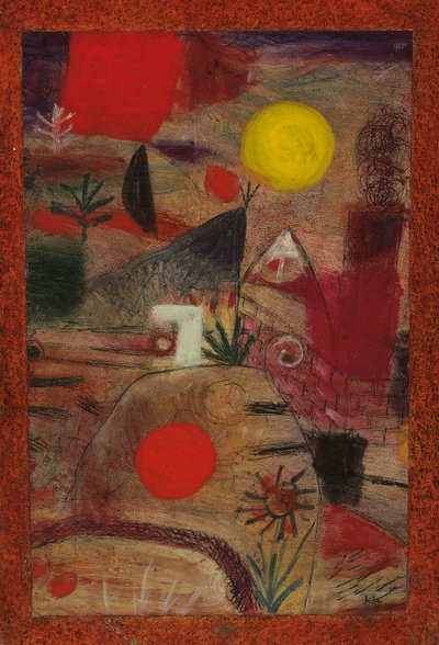 Celebration and Downfall by Paul Klee