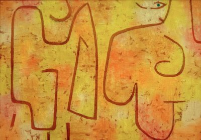 Lady and Fashion by Paul Klee