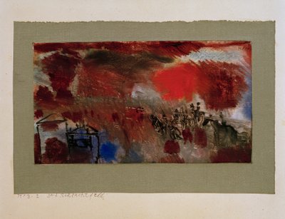 The Battlefield by Paul Klee