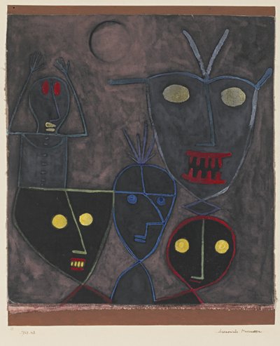 Demonic Puppets by Paul Klee