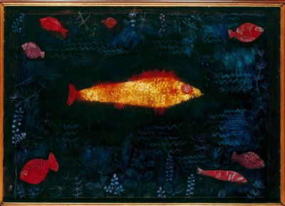 The Golden Fish by Paul Klee