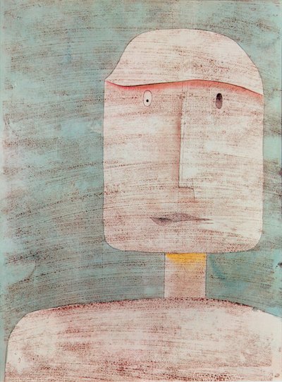 Face of a Warrior by Paul Klee