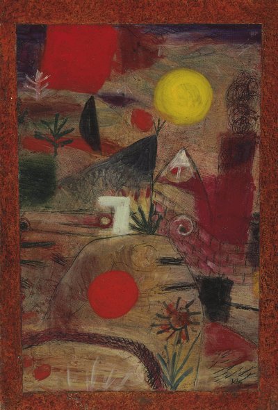 Celebration and Downfall by Paul Klee