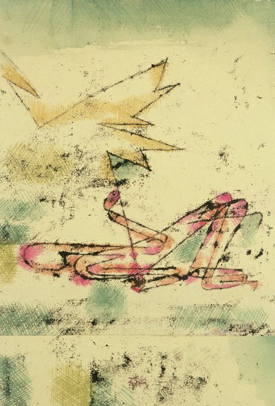 Flash of Lightning by Paul Klee