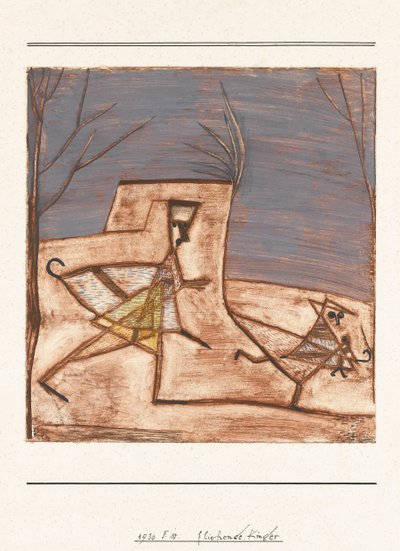 Children Fleeing, 1930 by Paul Klee