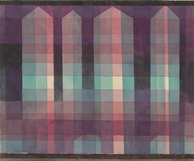 Four Towers by Paul Klee