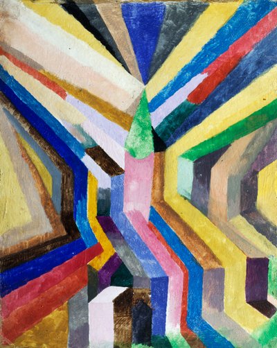 Green Church and Steeple by Paul Klee