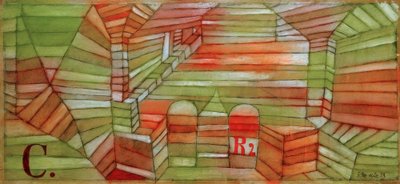 Hall C Entrance R 2 by Paul Klee