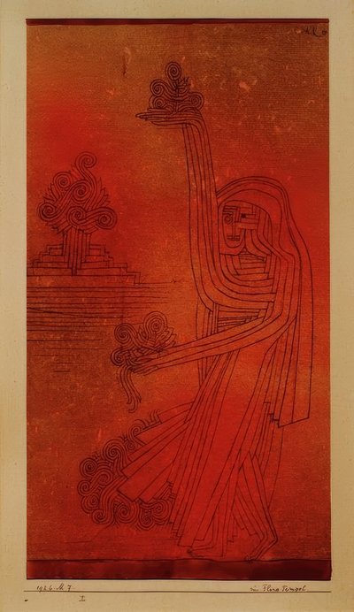 In the Temple of Flora by Paul Klee