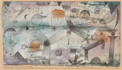 In the Realm of Air by Paul Klee