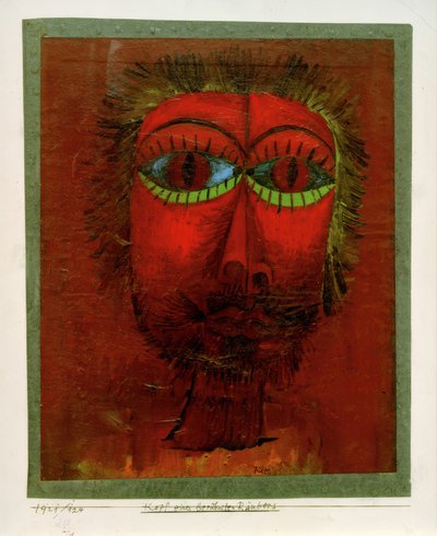 Head of a Famous Robber by Paul Klee