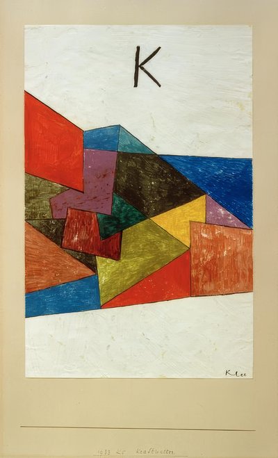Stormy Weather by Paul Klee