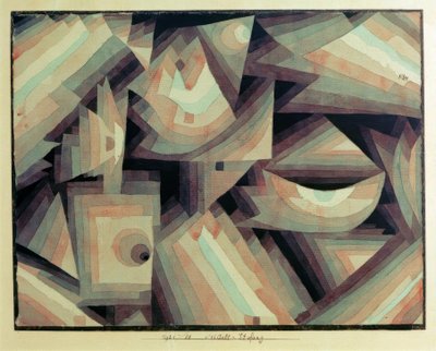 Crystal Gradation by Paul Klee