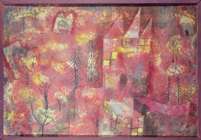 Landscape with child by Paul Klee