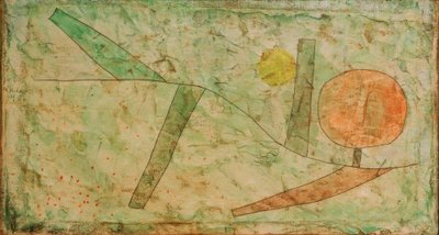 Landscape at the Beginning by Paul Klee
