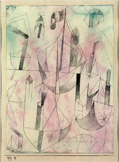 Little Steamboat Fantasy by Paul Klee