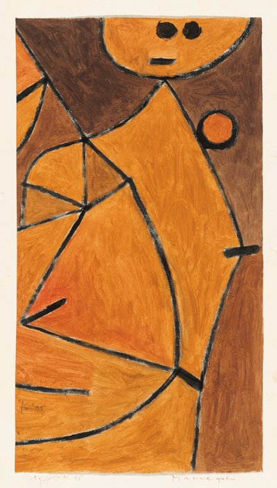Mannequin, 1940 by Paul Klee