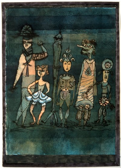 Masks by Paul Klee