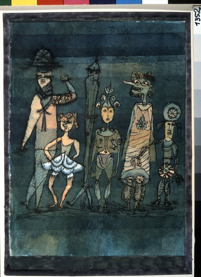 Masks by Paul Klee