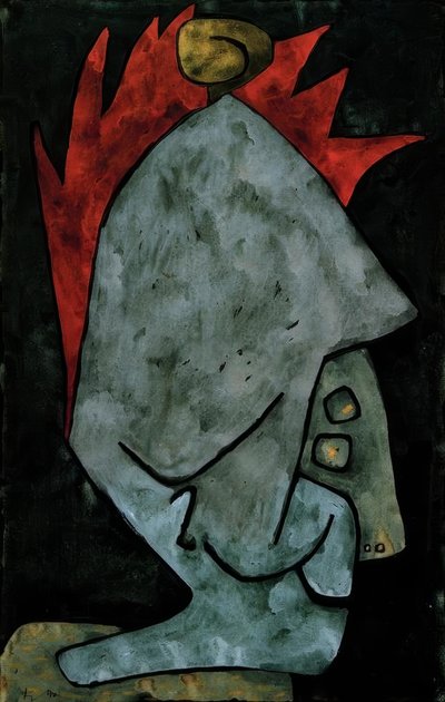 Mephisto as Pallas by Paul Klee
