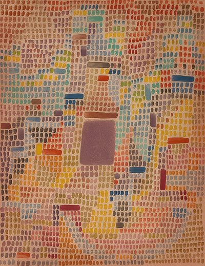 With the Entrance by Paul Klee