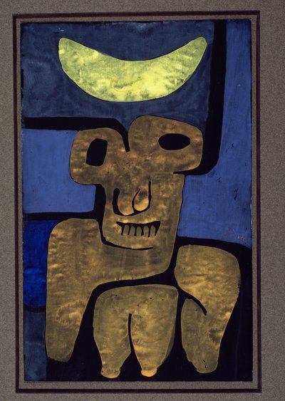 Moon of the Barbarians by Paul Klee