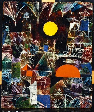 Moonrise - Sunset by Paul Klee