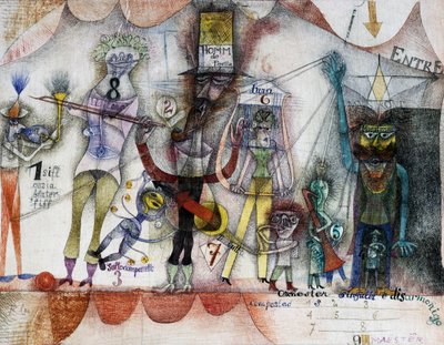 Music at the Fair by Paul Klee