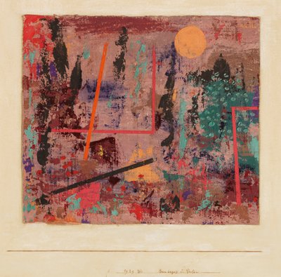 Onset of Garden Construction by Paul Klee