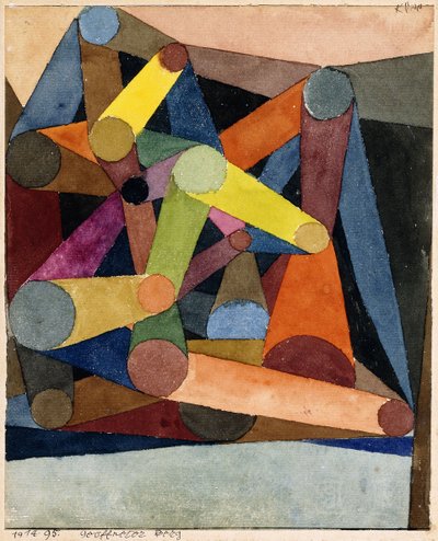 Open Mountain by Paul Klee