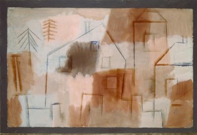 Place in Blue and Orange by Paul Klee
