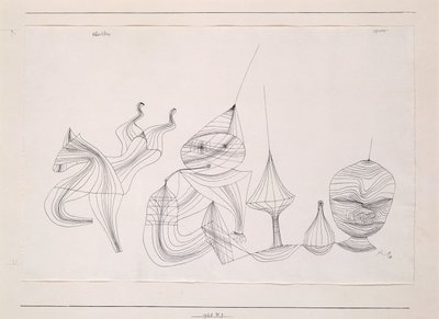 Overtone by Paul Klee