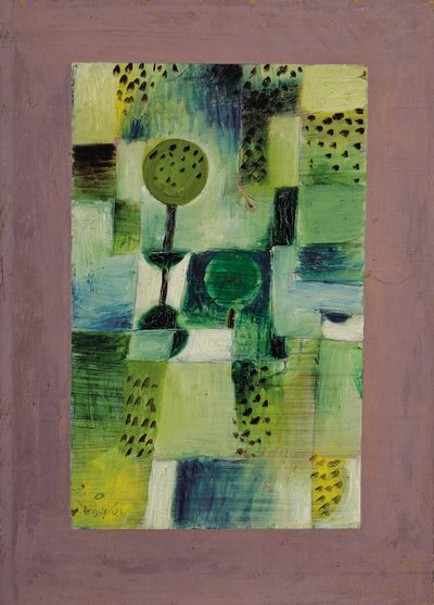 Park in the Rain by Paul Klee
