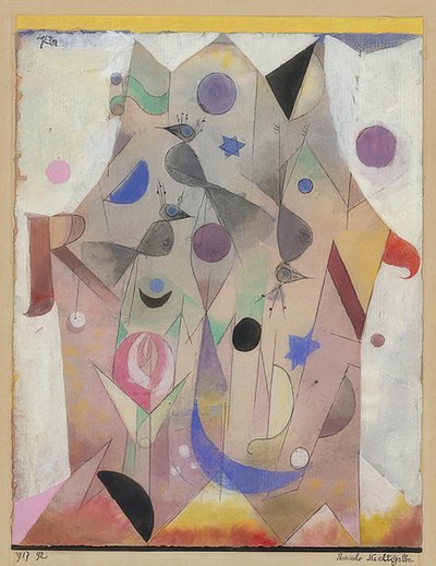 Persian Nightingales by Paul Klee