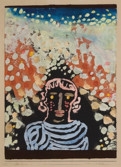 Portrait in the Arbour by Paul Klee