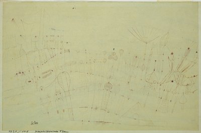 Prehistoric Vegetation by Paul Klee