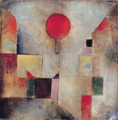 Red Balloon by Paul Klee