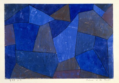 Rocks at Night by Paul Klee