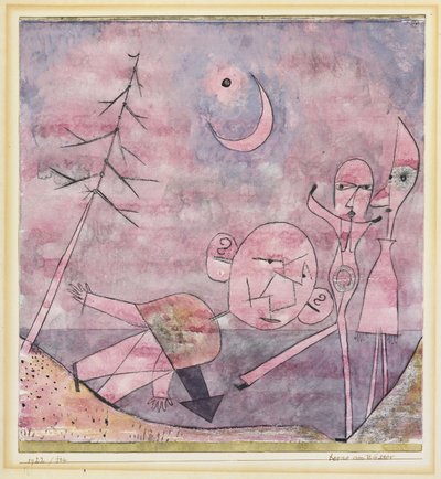 Scene at the Water by Paul Klee