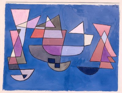 Sailing Ships. 1927 by Paul Klee